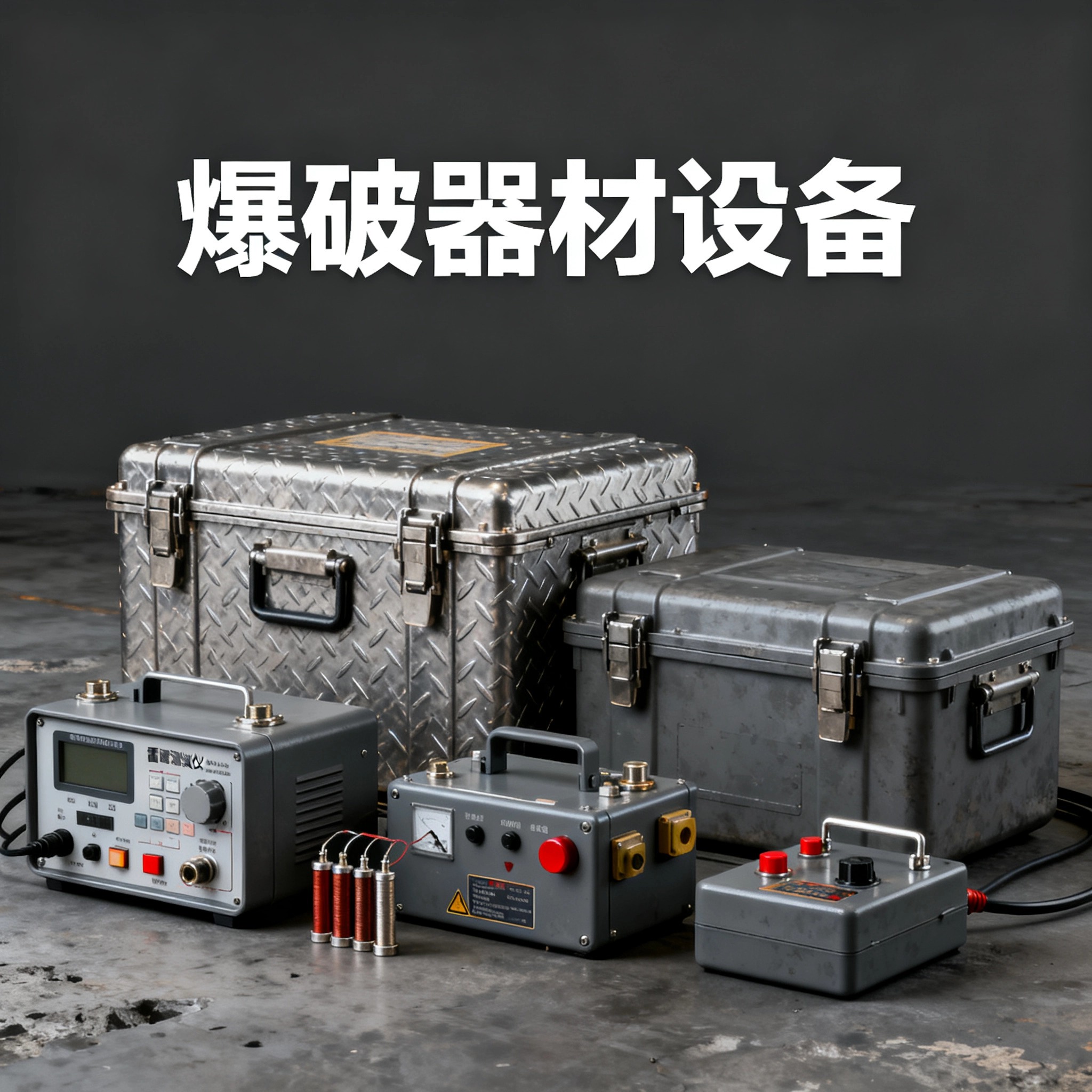 峄城爆破工程师的“兵器库”：常用器材一册通